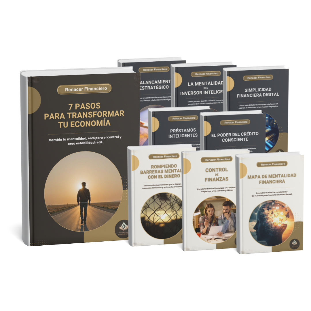 7 Pasos para Transformar tu Economía desde una nueva forma de pensar, decidir y actuar